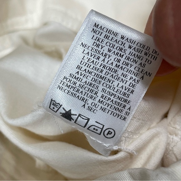 A.L.C. Women Kerrigan Lace-Up Skinny Pants Size 4 Ivoy - Picture 7 of 9